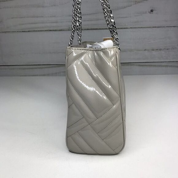 Michael Kors Peyton Medium Tote Pearl Grey NWT - Picture 2 of 8